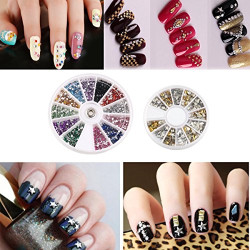20 Stück Nail Art Pinsel + Punktierung Werkzeuge ,CIDBEST® Nail Art Design Malerei Zeichnung Pinsel-Punktierung Detaillierung Pen,Nail Art Bürste, Punktierung Detaillierung Pen, Marbleizing Punktierung Pen-Werkzeug-Satz, Schönheits-Anstrich-Polnisch-Bürsten und Punktierung Stift-Werkzeug-Set für natürliche, Falsch, Acryl- und Gel-Nägel - 3