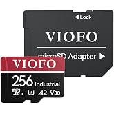 Viofo High Endurance 256GB Class 10 A2 V30 100MB/s Okuma 90MB/s Yazma Micro SD Hafıza Kartı