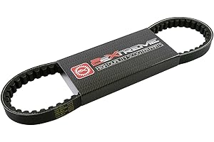 2EXTREME Keilriemen 729x17,7mm 30 Grad kompatibel für BEELINE VELOCE GT 50, YIYING YY50QT-6, FLEX-TECH TOPSPEED 50 (YY50QT-7A), REX Imola 50, FUN 50 (YY50QT-6A), KREIDLER Florett 50, JONWAY RAPTOR