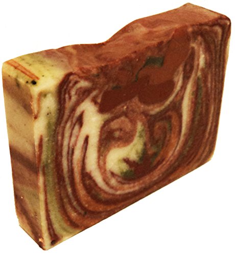 ATTIS Red Mandarin Clay Natural Handmade Soap (1pc) | French Pink Clay | Australian Reef Red Clay | French Green Clay | Spirulina | Cocoa Butter | Aloe Vera | Nourishing | Moisturising | Cleansing