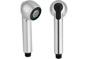 FYBIDA Faucet Sprayer Head, 2 Function Bathroom Kitchen Sink Pull-Down Faucet Nozzle Shower Spray Head Replacement Part for Personal Hygiene