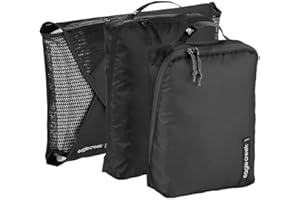Eagle Creek Pack-It Starter Set, Black, Black, set, Classic