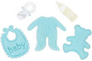 Odoria Miniature 1/12 Biberon Bavoir Sucette Accessoire Maison de Poupée