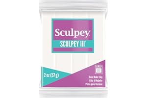 Polyform 1 x Sculpey Polymer Oven Bake Craft Modelling Clay 57g White