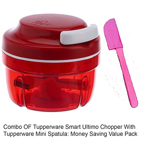 Tupperware Smart Ultimo Chopper (251) With Tupperware Mini Spatula