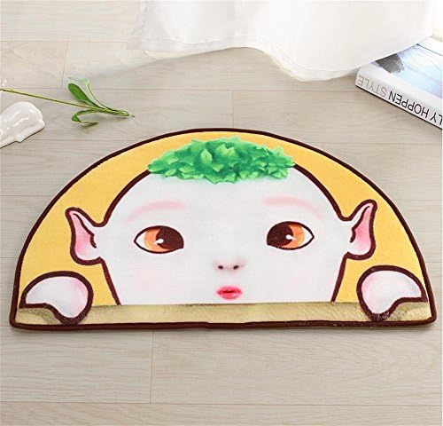 Carpet Home Machine Weaving Machine Washable Flannel Print Foot Pad Children Cartoon Animal Style Bathroom Bedside Anti-Slip Mat