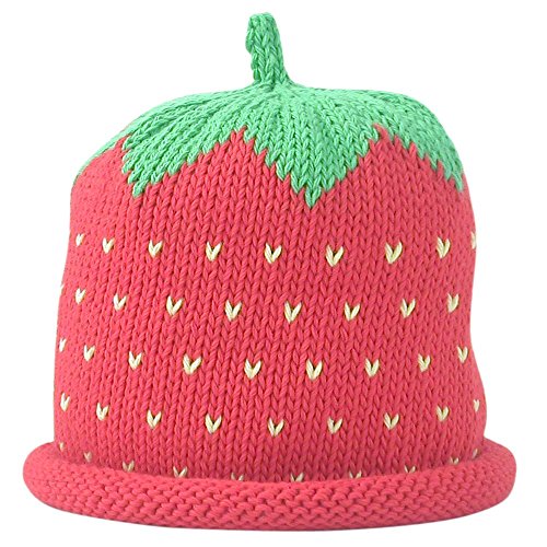 Merry Berries Red Strawberry Hat 6-12m (3)