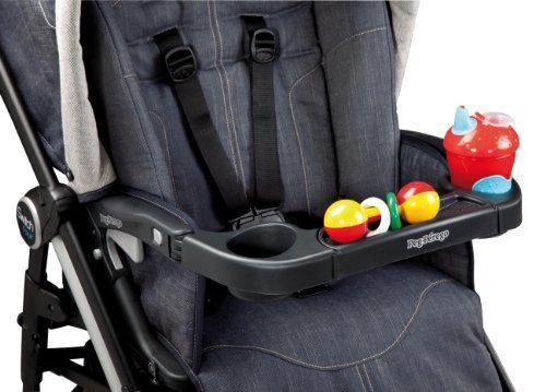 Peg Perego Book Plus / Switch Four Child's Tray, Charcoal (Baby/Babe/Infant - Little ones)