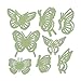 TOOGOO(R)Home Decal Glow In The Dark Bedroom Corridor Ceiling Wall Fluorescent Stickers (Butterfly)