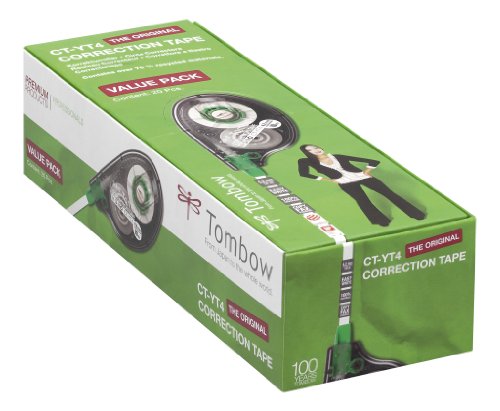 Tombow CT-YT4-20 Korrekturroller seitliches Abrollen 4,2 mm x 10 m Office Pack à 20 Stück lose - 5