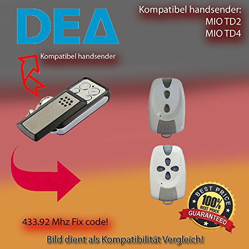 X2 DEA Mio TD2, DEA Mio TD4 Compatible emisor Manual para, Clones