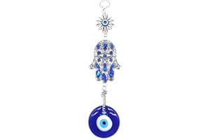 PEILI Turkish Blue Evil Eye Hamsa Ornament Car decorate Wall Hanging Decoration