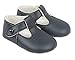 Luxury British Made Baby Boy Sky Blue, Navy Blue, Cream/Ivory Special Occassions Wedding Christening Baypod Shoes by Early Days (Size 1 (3 to 6 Months), Navy Blue)