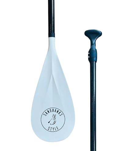Pagaia SUP Regolabile In 3 Pezzi In Alluminio, Galleggiante E Leggera Per Stand Up Paddle, Da 67 A 215 Cm