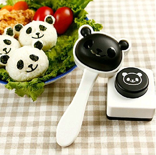 kaufen hier Cute Panda Form Sushi Maker Backform Reis Ball, Form mit Nori Punch