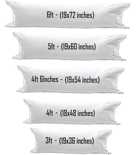 Taie De Traversin Blanc 45x135cm – Coton 57 Fils/cm², Douce Et Facile D’entretien