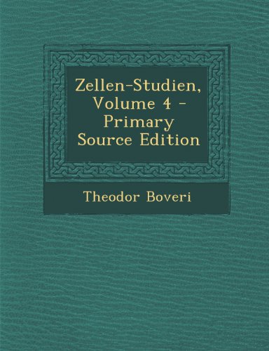 Zellen-Studien, Volume 4