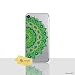 Produktbild iPhone 6/6s Mandala Silikonhülle / Gel Hülle für Apple iPhone 6S 6 (4.7") / Schirm-Schutz und Tuch / iCHOOSE / Links Blumen Grün