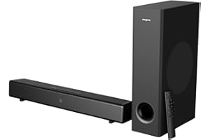 Creative Stage 360 ​​2.1 Soundbar z subwooferem do TV, PC, pulpitu z Dolby Atmos, Surround Sound, HDMI ARC/2.0, Bluetooth, opt. IN, pilot zdalnego sterowania na podczerwień
