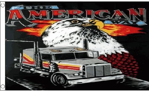 The American Way Flag 5Ft X 3Ft Usa America Truck Banner With 2 Eyelets New