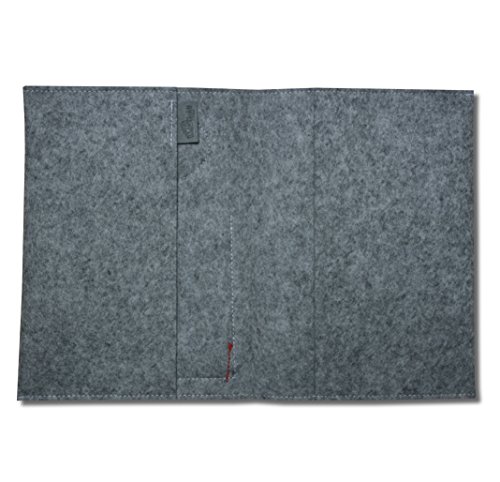 Mutterpass-/Mutter-Kind-Pass-Hülle mit Ultraschallbild aus Wollfilz - 3