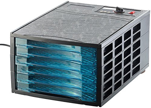 Rosenstein & Söhne Digitaler Profi-Dörrautomat DH-60 mit 6 Schubladen - 4