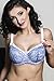 Kostar MM36 Nursing/Maternity Bra,Size 34G,Ecru-Purple