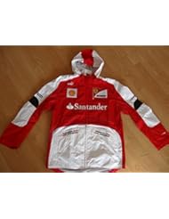 Ferrari Puma F1 Lluvia Chaqueta Rojo Vettel tamaño XL