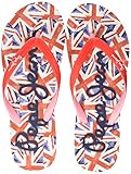 Pepe Jeans Beach UK, Chanclas para Niñas, Rojo (255RED 255), 36 EU
