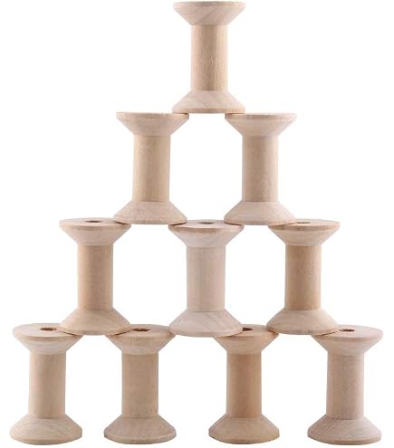 THE BEADSMITH Bob-EEZ Lot De 8 Bobines Anti-Nœuds Pour Kumihimo Et Bijoux - Blanc