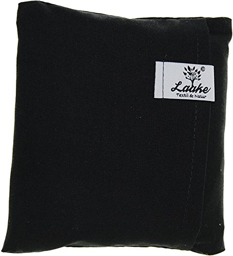 PC-Mauskissen - Handballenkissen - Rapskissen - waschbar - schwarz