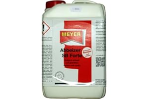 MEYER-CHEMIE Abbeizer, Entlacker, Lacklöser, Lösungsmittel, 3 Liter Gebinde, Meyer SB Forte