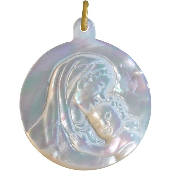Pendentif Croix En Nacre De Trocha - Blanc - Marque Naturosphère - Neuf Avec étiquettes