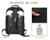 Tigernu Business Laptop Rucksack Daypack für Schule Reisen Uni Arbeit Damen Herren 15,6-17 Zoll - 8