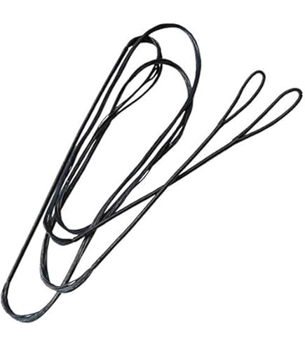 Deerseeker Boogschieten Boog String Vervanging met Vinger Protector & 2