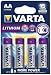 Produktbild Mignon-Batterie VARTA Professional Lithium. Typ AA/6106. 4er-Blister