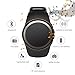 Produktbild Multifunktionale drahtlose Bluetooth-Lautsprecher-Uhr (bequemes Sport-Armban, Mini-Outdoor-Lautsprecher), MP3-Musik-Player, Radio, Freisprech-Telefonate, Selbstauslöser Senden von Amazon(schwarz)