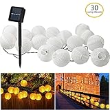 Comodidad para instalar y usar - viene con una estaca para fijar cómodamente en el césped y absorber la luz del día. No se requieren herramientas, fácil instalación. Utilice 2 botones para controlar el modo y la potencia, puede cambiar al modo de luz intermitente o larga como desee