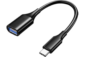 YIXINHE 1 USB-C to USB 3.1 adapter, high-speed USB C OTG male to USB female cable converter, compatible with mobile phones (iPhone 16/15, Samsung), laptops, tablets, suitable for all Type-C devices