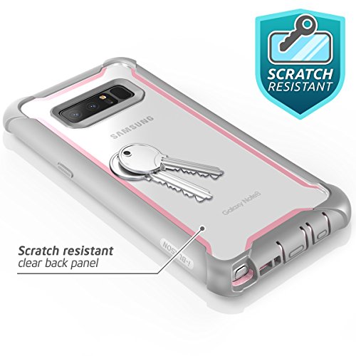 Funda Samsung Galaxy Note 8 i-Blason Ares con protectores de pantalla incorporados para Samsung Galaxy Note 8 2017 transparente rosa reviews Funda Samsung Galaxy Note 8 i-Blason Ares con protectores de pantalla incorporados para Samsung Galaxy Note 8 2017 transparente rosa