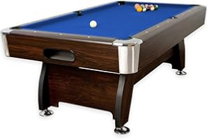 GAMES PLANET 8 ft Billardtisch Premium“ + Zubehör, 9 Farbvarianten, 244x132x82 cm (LxBxH)