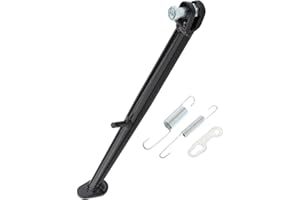 Ronyme Parkseitenständer /290mm /Aluminiumlegierung/Schwarzer Seitenständer/Passend für modifizierte rutschige Version Motocross