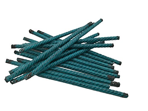 50x Zündschnur, Anzündlitze * Visco * 6cm-Abschnitte / Ideal für Modellraketen, Lernspielzeug, Zündschnüre