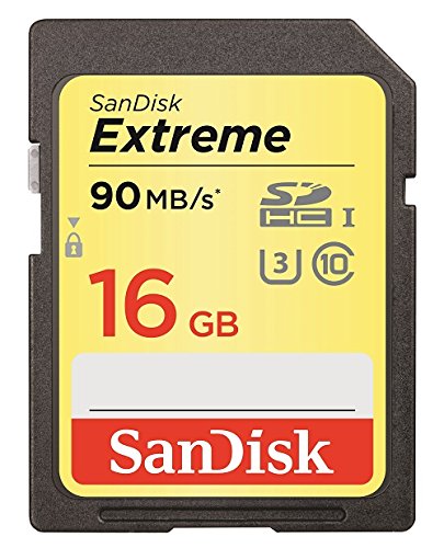 SanDisk Extreme SDHC-Speicherkarte, 16 GB, UHS-I Class U3, 90 MB/s - 2