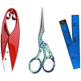 Sewing Embroidery Promise Engagement Ribbon Scissors Set of 3