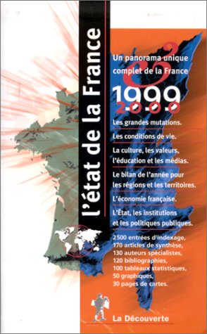 couverture de : &Eacute;TAT DE LA FRANCE (L')