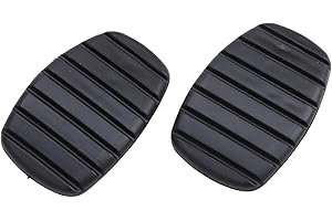 GENERIC 2 PZ Auto Frizione Freno Pedale Gomma Pad Covers per Renault Clio MeganeVauxhall Kangoo Laguna Modus Vivaro per Nissan Primastar Espace Trafic 7700416724 4653100QAC 91159860 Accessori Automobili