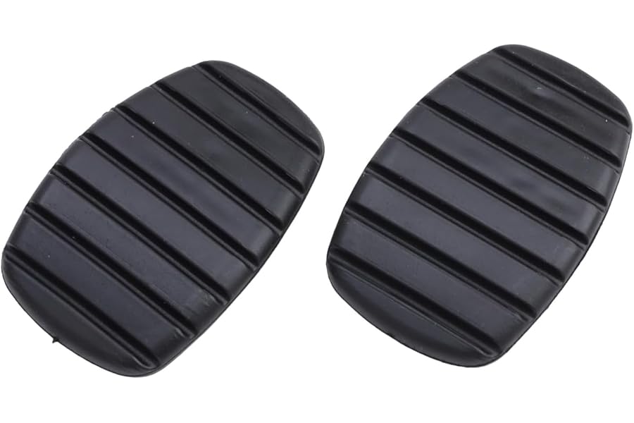 2 PCS Car Clutch Brake Pedal Rubber Pad Covers for Renault Clio MeganeVauxhall Kangoo Laguna Modus Vivaro for Nissan Primastar Espace Trafic 7700416724 4653100QAC 91159860 Automobile Accessories