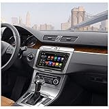 Suitable for Seat Altea (2004-2012), Leon (2006-2013), Toledo (2004-2013); Skoda Fabia (2011-2013), Superb (2008-2013), Octavia (2009-2012) (The matching car models are for reference only, please compare the dimensions and appearance of the car radio with your console to avoid an inappropriate size .)