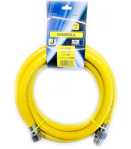 Flexibles Edelstahlrohr 1/2" – Dehnbar Für Wasser- & Gasanschluss, Nach Uni 11353 Zugelassen